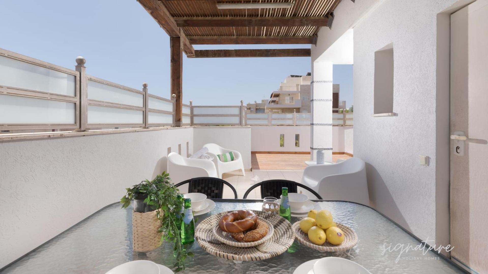 Luxurious 130Sqm Family Penthouse Eilat Exterior foto